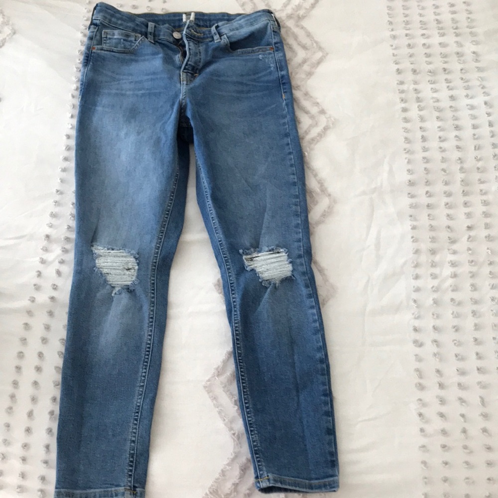 Topshop highrise Jamie jeans